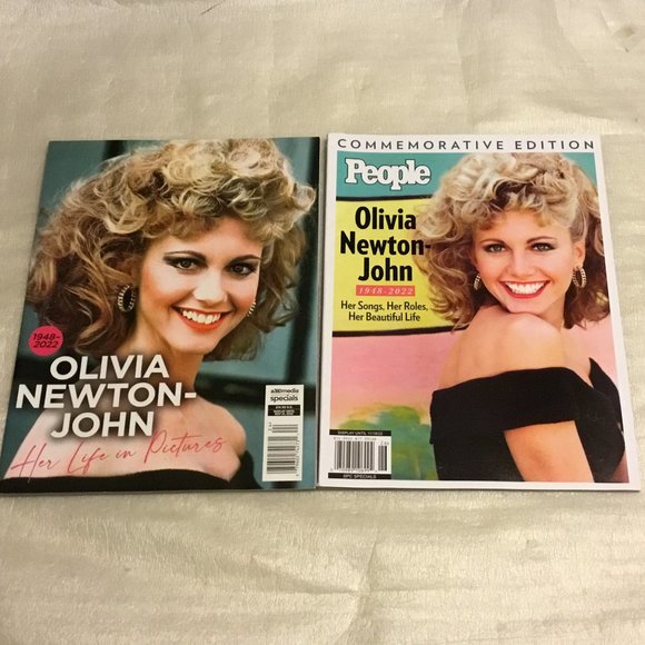 Lot of 2 collectible Olivia Newton-John magazines - Picture 1 of 6